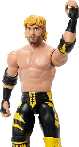 شخصية Mattel WWE Logan Paul Action، سلسلة الحدث الرئيسي #164، نجم سوبر قابل للتجميع مقاس 6 بوصات مع 14 نقطة مفصلية ومظهر يشبه الحياة in Kuwait