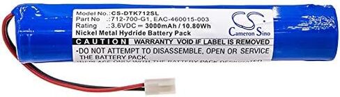 Estry 712-700-G1 Battery Replacement for D-TEK Select Refrigerant Leak Detector 712-202-G1 PLS LED Stobe Compass and D-TEK CO2 Refrigerant Leak Detectors EAC-460015-003 A19267-460015-LSG in Kuwait