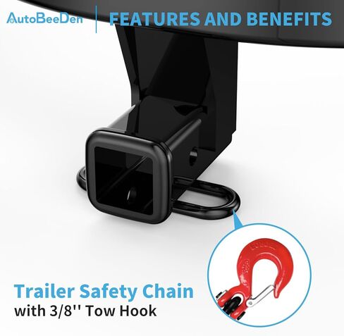 Class 3 Trailer Hitch, 2-Inch Receiver, Compatible with Honda Pilot 2016-2022, Acura MDX 2014-2020 in Saudi Arabia
