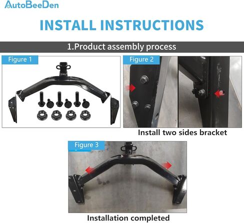 Class 3 Trailer Hitch, 2-Inch Receiver, Compatible with Honda Pilot 2016-2022, Acura MDX 2014-2020 in Saudi Arabia
