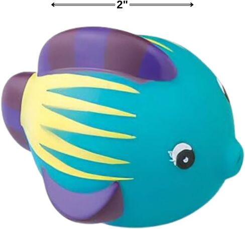 ألعاب Fun Express Fish Squirt - لوازم/ديكور مدرسة الكتاب المقدس للعطلات VBS - (مجموعة من 12) هدايا رائعة للحفلات وألعاب حمام السباحة in Saudi Arabia
