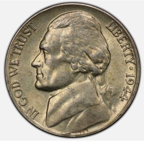 1942-1945 Silver WAR TIME Nickel w/COA USA Rare Coin P D S Mints WW2 Collector 5c in Saudi Arabia