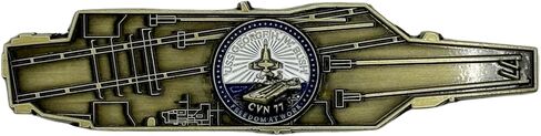 USS George H. W. Bush (CVN-77) Challenge Coin in Saudi Arabia