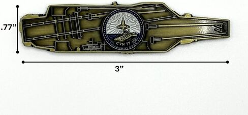 USS George H. W. Bush (CVN-77) Challenge Coin in Saudi Arabia