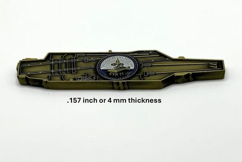 USS George H. W. Bush (CVN-77) Challenge Coin in Saudi Arabia
