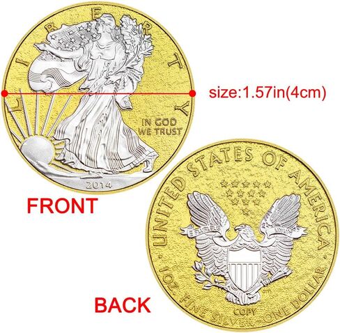 2014 Liberty American Eagle Coin Replica Dollar Uncirculated Coin Liberty Coin in Saudi Arabia