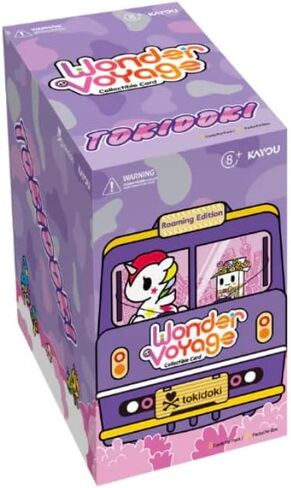 KAYOU tokidoki Wonder Voyage Collection Cards - Roaming Edition English - Display Box。 in Saudi Arabia