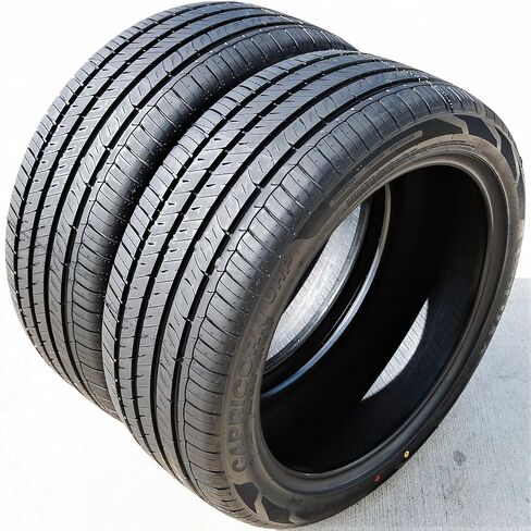 إطار شعاعي عالي الأداء Evoluxx Capricorn UHP لجميع المواسم للشاحنات/سيارات الدفع الرباعي - 275/55R20 275/55/20 275/55-20 117 وات نطاق تحميل XL 4 طبقات BSW جدار جانبي أسود UTQG 480AA in Kuwait