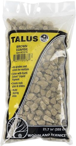 Woodland Scenics Coarse Brown Talus in Kuwait