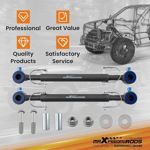 شريط رفع Sway أمامي 4-6 بوصة من maxpeedingrods قطع سريع لسيارة جيب رانجلر YJ 1987-1995 in Kuwait