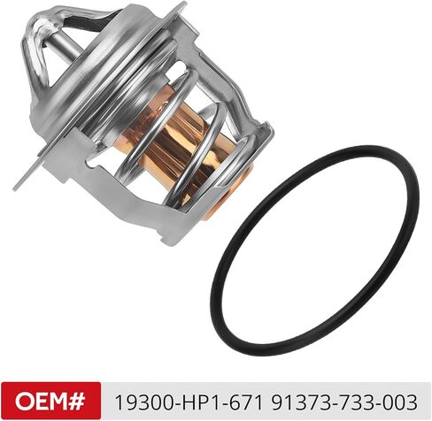 JAVIK ترموستات وحلقة دائرية مناسبة لهوندا TRX450R 2004-2009 TRX450ER 2006-2014، OEM #19300-HP1-671 91373-733-003 in Kuwait