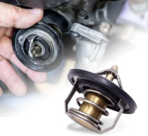 HiSport 255002B000 مجموعة منظم حرارة سائل تبريد المحرك متوافقة مع Hyundai Kona Veloster Elantra Accent Sonata Tucson لاستبدال Kia Forte Optima Rio Soul Forte5 Forte Koup in Kuwait
