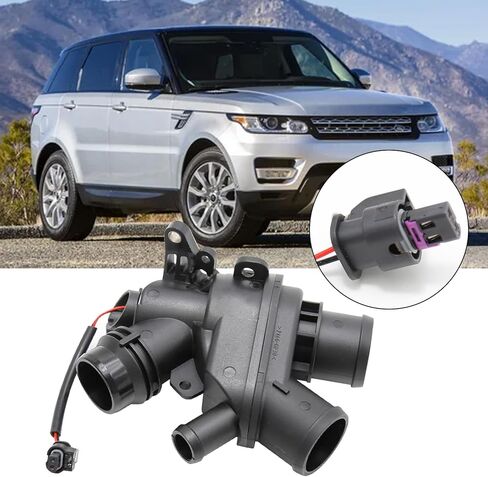 EATAKWARD LR117568 ترموستات مع مستشعر متوافق مع Land LR4 2010-2013 Range Rover Sport 2015-2022، متوافق مع نماذج LR4 Discovery 3.0L، استبدل LR107288 LR095895 LR069809 LR062498 in Kuwait