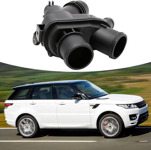 EATAKWARD LR117568 ترموستات مع مستشعر متوافق مع Land LR4 2010-2013 Range Rover Sport 2015-2022، متوافق مع نماذج LR4 Discovery 3.0L، استبدل LR107288 LR095895 LR069809 LR062498 in Kuwait