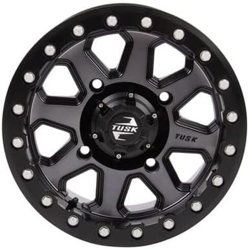 4/137 تاسك Uinta Beadlock عجلة 15x7 6.0 + 1.0 جونميتال/أسود لهوندا تالون 1000X-4 فوكس لايف صمام 2020-2024 in Kuwait