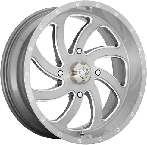 الحزمة - 9 عناصر: MSA Titanium Switch 20 "UTV Wheels 33" Bogger Tyres [4x137 Bolt Pattern 12mmx1.25 Lug Kit] in Kuwait