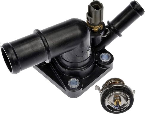 Thermostat Housing Upper Includes Thermostat w/Temperature Sensor For 2001 2002 2003 2004 Ford Focus Upper 2.0L 4Cyl SOHC 902-784 2M5Z8592AC in Kuwait