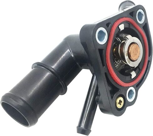 Thermostat Housing Upper Includes Thermostat w/Temperature Sensor For 2001 2002 2003 2004 Ford Focus Upper 2.0L 4Cyl SOHC 902-784 2M5Z8592AC in Kuwait