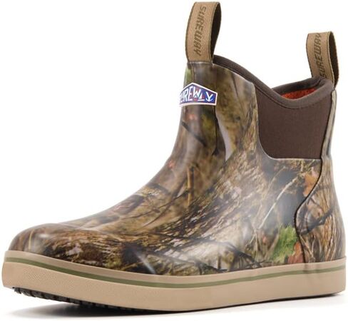SUREWAY Womens Ankle Fishing Deck Boots for Men Waterproof - Enhanced Slip Resistance - Stylish Rain Boots/Shoes for men - Lightweight,Durable and Comfortable,SW500W OVERLAND 10 in Saudi Arabia