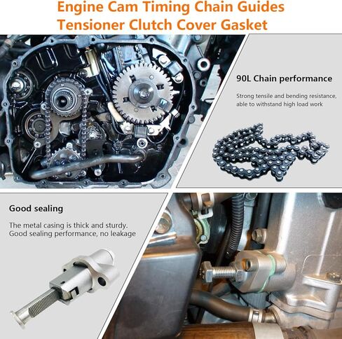 كام سلسلة توقيت أدلة الموتر مخلب طوقا للدب الكبير FM350 4x4 MOTO-4 YFM350ER Warrior YFM350X Raptor 350 YFM350، 3Y1-12231-01-00 94500-02090-00 3GD-15461-00-00 مجموعة سلسلة التوقيت in Kuwait