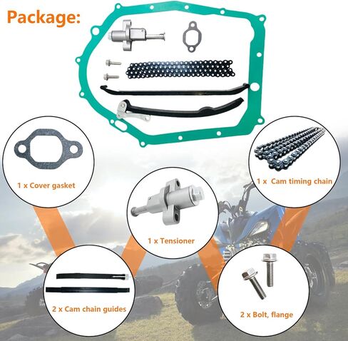 كام سلسلة توقيت أدلة الموتر مخلب طوقا للدب الكبير FM350 4x4 MOTO-4 YFM350ER Warrior YFM350X Raptor 350 YFM350، 3Y1-12231-01-00 94500-02090-00 3GD-15461-00-00 مجموعة سلسلة التوقيت in Kuwait