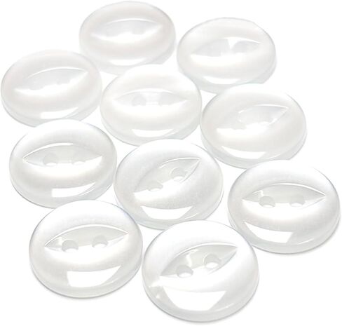 GLRXMX 10pcs Sewing Buttons 11.5mm, Red 2-Hole Resin Buttons for Clothing Mending DIY Craft Home Decor in Saudi Arabia