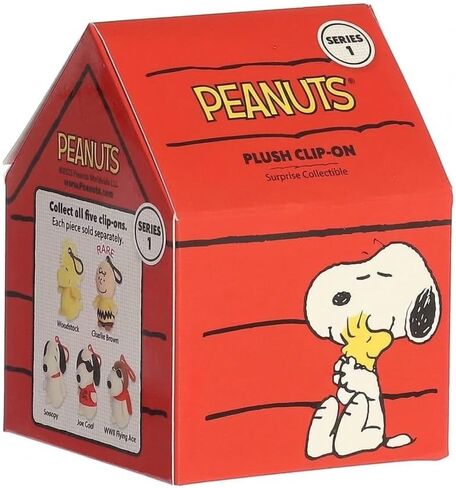 Aurora® Adorable Peanuts® Mini Plush Surprise - سلسلة قابلة للتجميع - ألعاب مرخصة رسميًا لجميع محبي سنوبي - 3.5 بوصة - قطعة واحدة in Kuwait