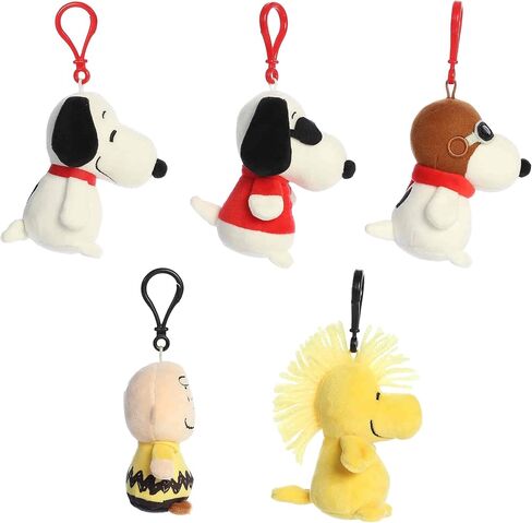 Aurora® Adorable Peanuts® Mini Plush Surprise - سلسلة قابلة للتجميع - ألعاب مرخصة رسميًا لجميع محبي سنوبي - 3.5 بوصة - قطعة واحدة in Kuwait