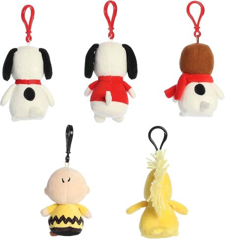 Aurora® Adorable Peanuts® Mini Plush Surprise - سلسلة قابلة للتجميع - ألعاب مرخصة رسميًا لجميع محبي سنوبي - 3.5 بوصة - قطعة واحدة in Kuwait