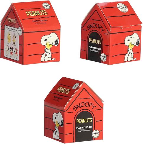 Aurora® Adorable Peanuts® Mini Plush Surprise - سلسلة قابلة للتجميع - ألعاب مرخصة رسميًا لجميع محبي سنوبي - 3.5 بوصة - قطعة واحدة in Kuwait