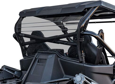 الزجاج الأمامي الخلفي SuperATV لـ 2020-2022 CFMOTO ZForce 950 | ملون بشكل خفيف وغير مقاوم للخدش من البولي كربونات بسمك 1/4 بوصة أقوى 250 مرة من الزجاج | صنع في الولايات المتحدة الأمريكية in Kuwait