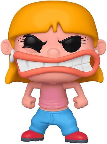 Epic Collectibles Pop Animation: Ed, EDD n Eddy - Angry Sarah Exclusive Vinyl Figure Bundled with Box Protector Compatible for Funko in Kuwait