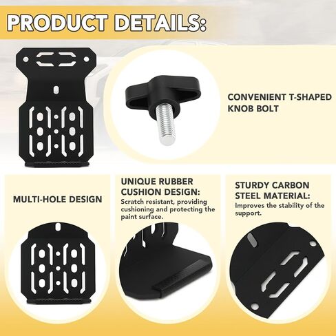 Bed Rail Mount Brackets Truck Bed Accessories Compatible with Tacoma Bed Rail Module Systems for Shovels, Axes, Recovery Plates, Fuel Tanks in Saudi Arabia