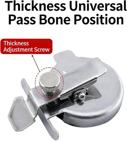 Stainless Steel Magnetic Seam Guide for Sewing Machine, Multifunctional Sewing Ruler Hemmer Guide with Clip for Walking Foot Sewing Machine in Kuwait
