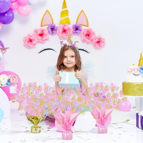 3 Sets Princess Table Decorations Pink and Gold Crown Centerpiece for Birthday Party Foil Spray Table Decor for Graduation Anniversary Bachelorette Wedding Party Supplies in Kuwait