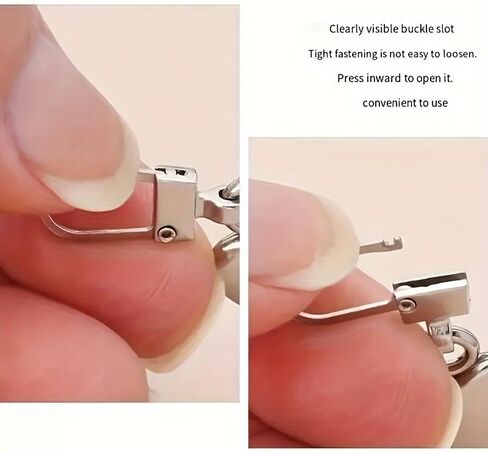 5Pcs Heart-Shaped Detachable Zipper Heads, Universal Zipper Sliders Replacement Pulls, Fit for Bags Down Jackets DIY Craft Repair in Kuwait