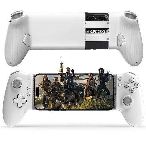 arVin USB C Mobile Gaming Controller for iPhone 16/15 Series & Android (USB-C) Plug & Play - Remote Play for PS5/PS4/Xbox/PC Consoles, Cloud Game, Emulator, with Hall Effect Joysticks/Turbo/Back keys in Kuwait