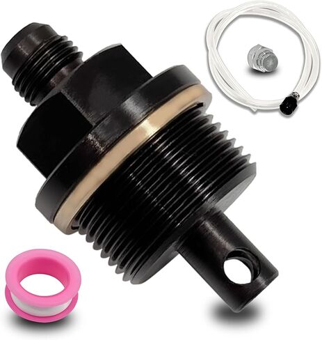 6492-10 Oil Priming Adapter Fit for Detroit Diesel DD13 DD15 Engines, M33×2.0 Thread 27mm Hex Replace J-49181 649210 with Dust Cover, Conduit, Sealing Tape in Saudi Arabia