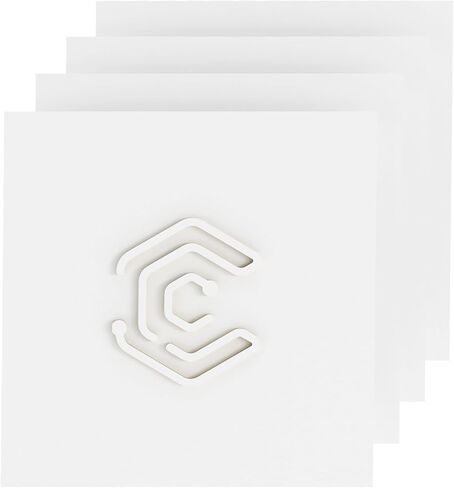 4 Pack Pre-Painted Colored Plywood Sheets,12x12x1/8 Inch (3mm) Basswood Board,Ideal for Laser Cutting, Engraving, DIY Crafts, Ornaments, Models Making (White) in Saudi Arabia