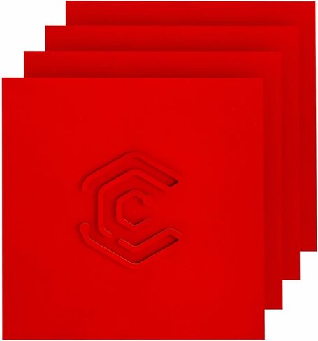 4 Pack Pre-Painted Colored Plywood Sheets,12x12x1/8 Inch (3mm) Basswood Board,Ideal for Laser Cutting, Engraving, DIY Crafts, Ornaments, Models Making (White) in Saudi Arabia
