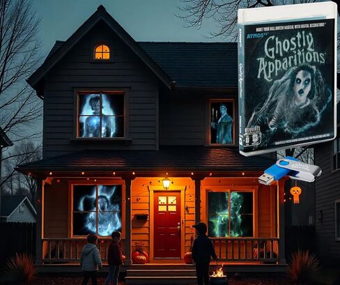 AtmosFX Halloween Digital الديكور USB - ظهورات شبحية in Kuwait