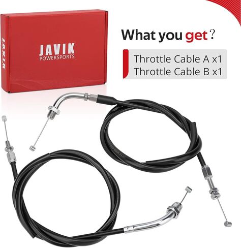 JAVIK كابل خانق A & B لهوندا VTX1300C 2004-2009 O.E.M #17910-MEM-670 17920-MEM-670 in Kuwait