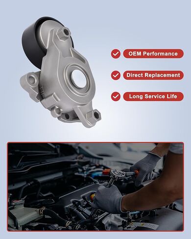 16620-0T040 Belt Tensioner Compatible with Toyota Corolla 1.8L 2020 2021 2022 in Kuwait