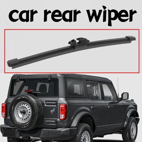 Rear wiper blade For Ford Bronco 2021 2022 2023 2024 2025 Base Raptor Black Diamond Wildtrak Heritage Edition Badlands Big Bend Outer Banks Everglades Heritage Limited Edition Stroppe Edition in Saudi Arabia