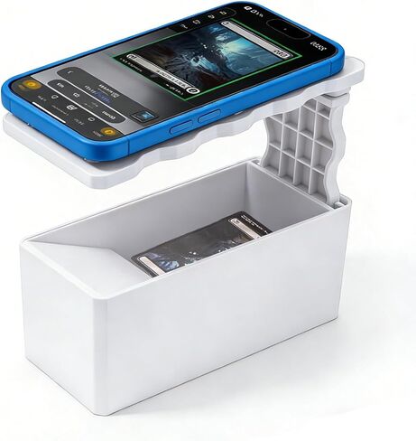 Card Scanner TCG for Fast and Accurate Trading Card Game Scanning, Compatible with Standard Sized Sleeved & Unsleeved Cards, Perfect for Game Nights and Quick Price Checks in Saudi Arabia