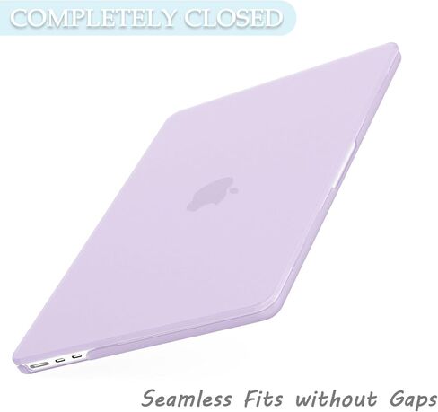 AKIT Compatible with MacBook Air 15 inch Case 2026 2025-2022 M5 M4 M3 M2 A3448 A3241 A3114 A2941, Laptop Hard Shell with Screen Protector + Keyboard Cover for MacBook Air 15.3" - Lavender Purple in Saudi Arabia