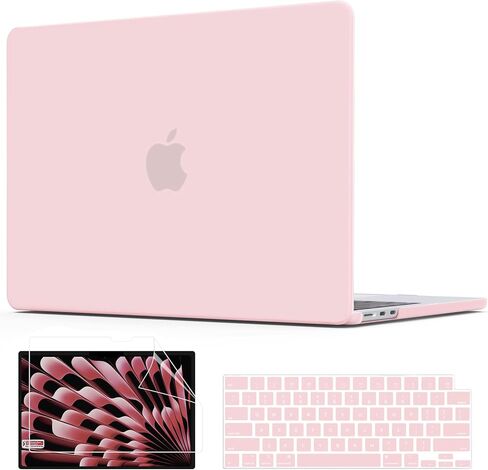 AKIT Compatible with MacBook Air 15 inch Case 2026 2025-2022 M5 M4 M3 M2 A3448 A3241 A3114 A2941, Laptop Hard Shell with Screen Protector + Keyboard Cover for MacBook Air 15.3" - Lavender Purple in Saudi Arabia