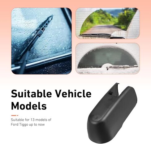 Rear Windshield Wiper Arm Cover Cap, Rear Wiper Cover Compatible with Ford Escape 2013-2024 Explorer 2011-2019 Lincoln MKC/MKX, BB5Z-17C526-A Wiper Arm Nut Protective Cap in Saudi Arabia