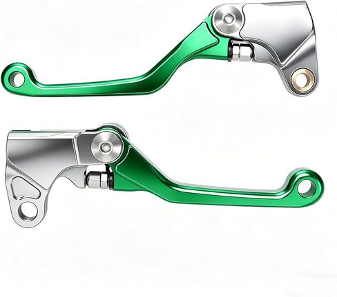 رافعة فرامل للدراجة الترابية من CHANGCHENG، CNC 6061 من الألومنيوم قابلة للطي للدراجة النارية ومجموعة رافعة للفرامل لـ KLX110 KLX 110L KLX 110 110L 2010-2024-أخضر in Kuwait