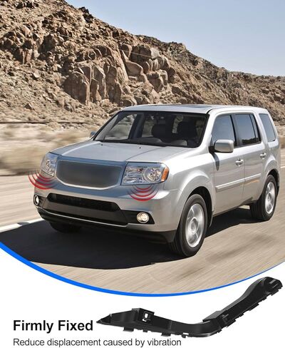 Front Bumper Support Retainer Bracket Fit for Honda Pilot 2009 2010 2011 2012 2013 2014 2015 Replace 71193-SZA-A00 71198-SZA-A00, Left Driver and Right Passenger Side Brackets in Saudi Arabia